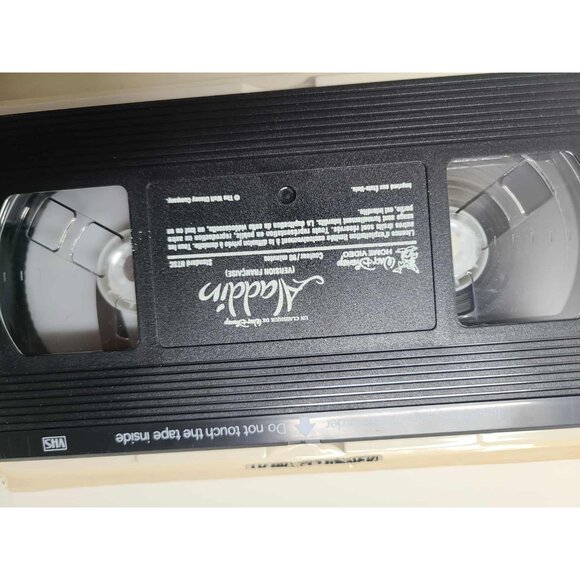 Aladdin Disney VHS tape The Classics Black Diamond rare Early Date 07/03/93 - Picture 12 of 13